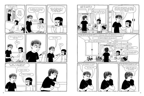 Aperçu de l'album Enterrez-moi direct (on est bien six pieds sous terre) - Une BD sur la grossesse et la parentalité
