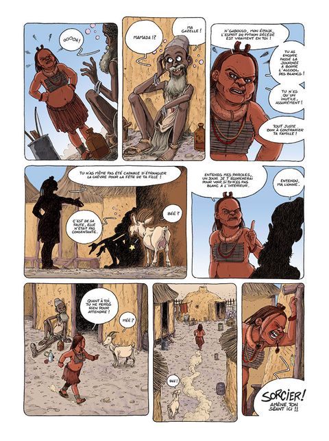 Aperçu de l'album Mamada tome 1 - Epoustouflante Migrante