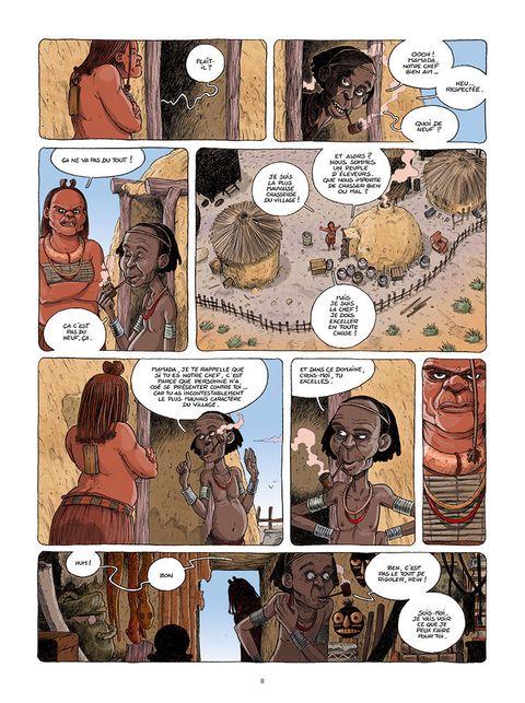 Aperçu de l'album Mamada tome 1 - Epoustouflante Migrante