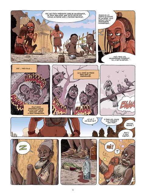 Aperçu de l'album Mamada tome 1 - Epoustouflante Migrante