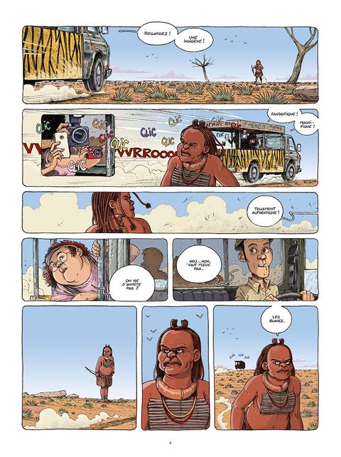 Aperçu de l'album Mamada tome 1 - Epoustouflante Migrante