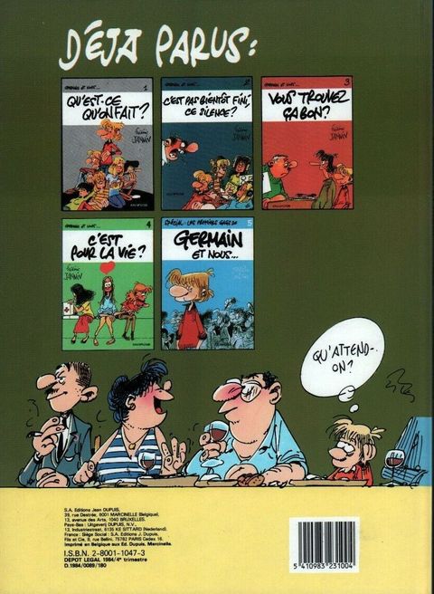 Aperçu de l'album Germain et Nous... tome 6 - Qu'attend-on ?