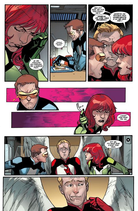 Aperçu de l'album Les Gardiens de la Galaxie / All New X-Men - Le procès de Jean Grey