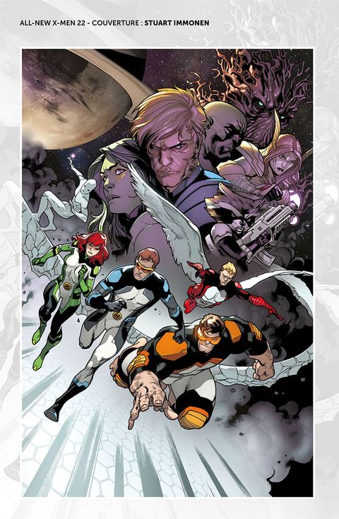 Aperçu de l'album Les Gardiens de la Galaxie / All New X-Men - Le procès de Jean Grey