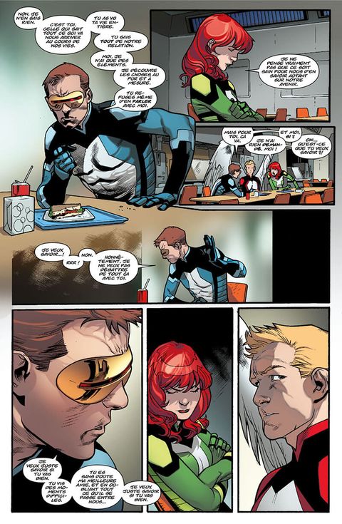Aperçu de l'album Les Gardiens de la Galaxie / All New X-Men - Le procès de Jean Grey