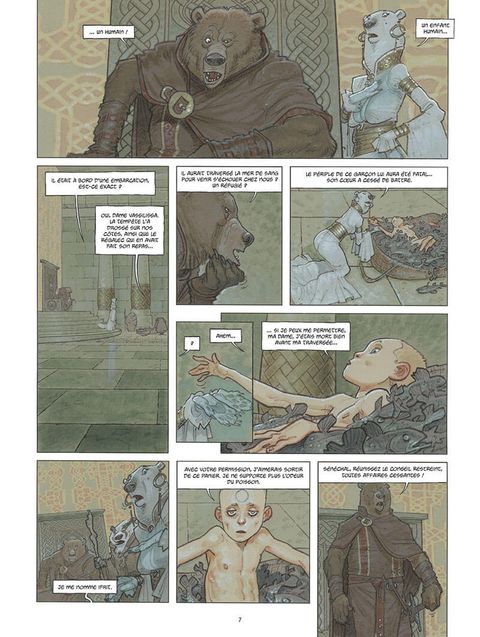 Aperçu de l'album Sa Majesté des Ours tome 1 - Les colonnes de Garuda