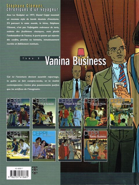 Aperçu de l'album Stéphane Clément tome 9 - Vanina Business