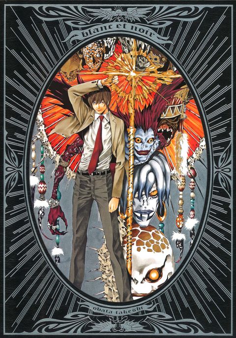 Couverture de l'album Death Note Artbook Blanc et Noir