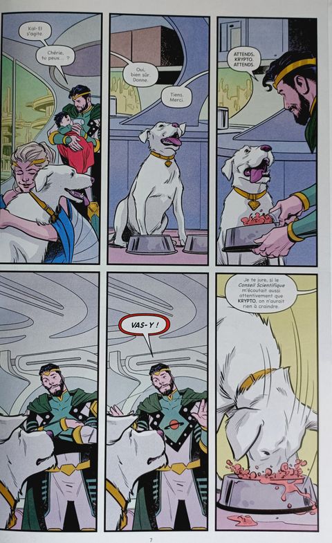 Aperçu de l'album Krypto : Le dernier chien de Krypton tome 1 - Le dernier chien de Krypton