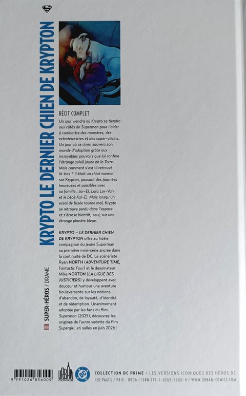 Aperçu de l'album Krypto : Le dernier chien de Krypton tome 1 - Le dernier chien de Krypton