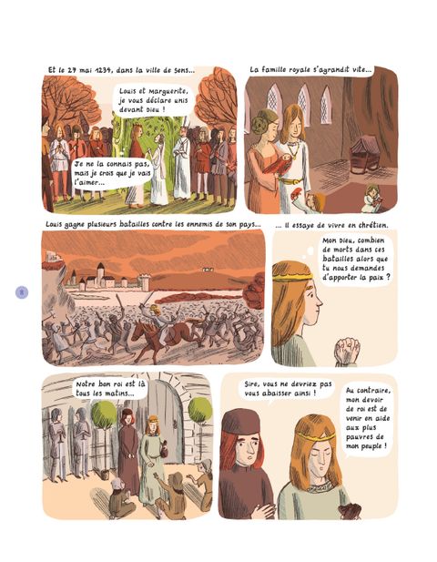 Aperçu de l'album Saint Louis, saint Martin, sainte Jeanne d'Arc en BD