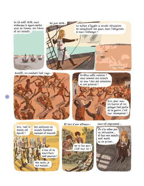 Aperçu de l'album Saint Louis, saint Martin, sainte Jeanne d'Arc en BD