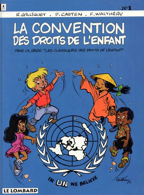 Couverture de l'album La Convention des Droits de l'Enfant