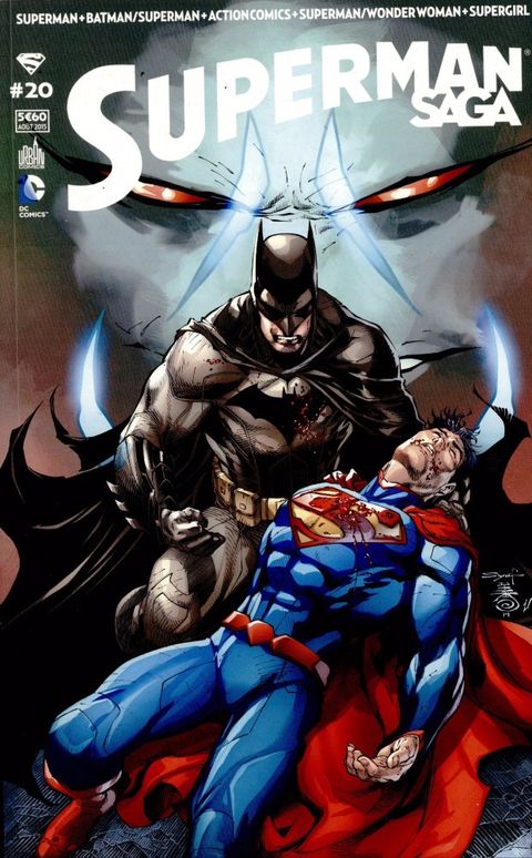 Couverture de l'album Superman Saga