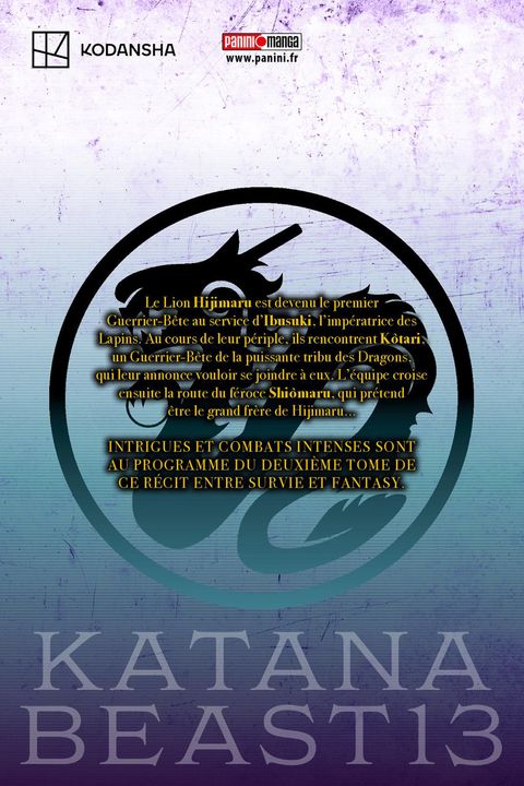 Aperçu de l'album Katana Beast tome 2