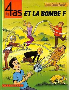 Couverture de l'album Les 4as et la Bombe F