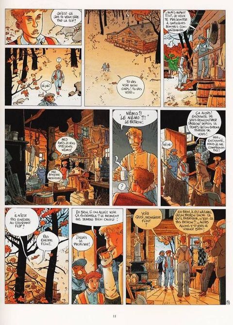 Aperçu de l'album Little Nemo (Moebius) tome 4 - Le Grand Vol