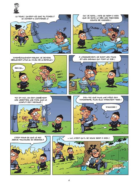 Aperçu de l'album Echec épate tome 2 - Trot c'est trop !