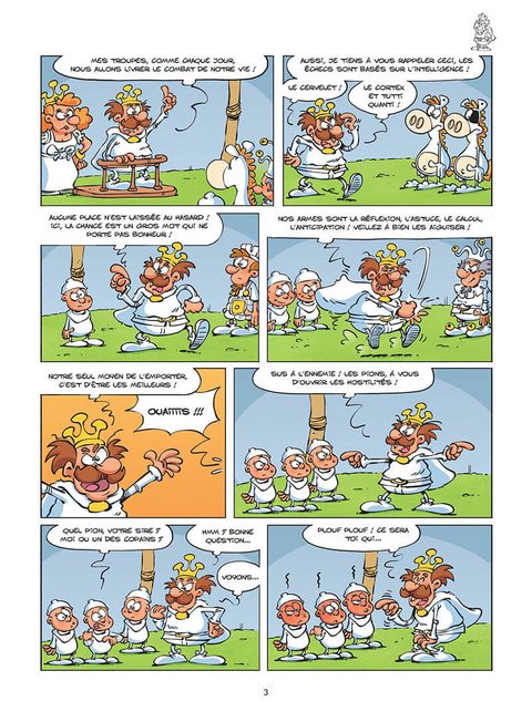 Aperçu de l'album Echec épate tome 2 - Trot c'est trop !