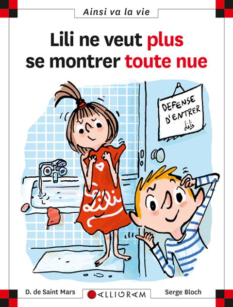 Couverture de l'album Lili ne veut plus se montrer toute nue