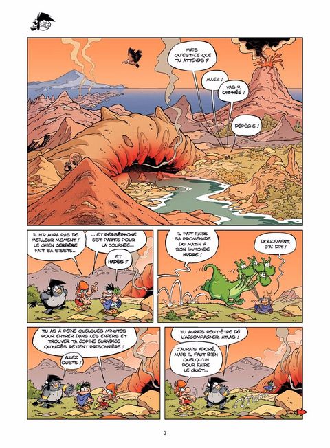Aperçu de l'album Les Petits Mythos tome 5 - Détente aux Enfers