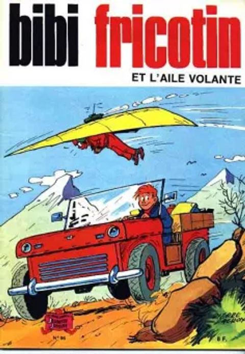 Couverture de l'album Bibi Fricotin et l'aile volante