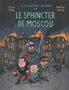 Couverture du premier album de la série Le ministère secret