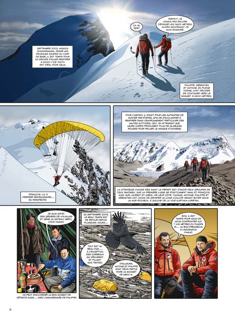 Aperçu de l'album Extrême : l'histoire du Groupe Militaire de Haute Montagne