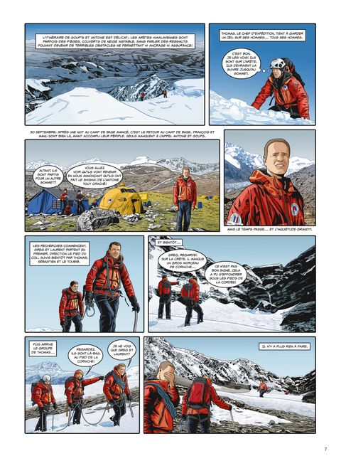 Aperçu de l'album Extrême : l'histoire du Groupe Militaire de Haute Montagne