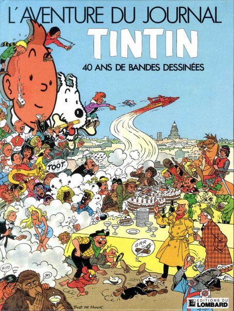 Couverture de l'album L'aventure du Journal Tintin