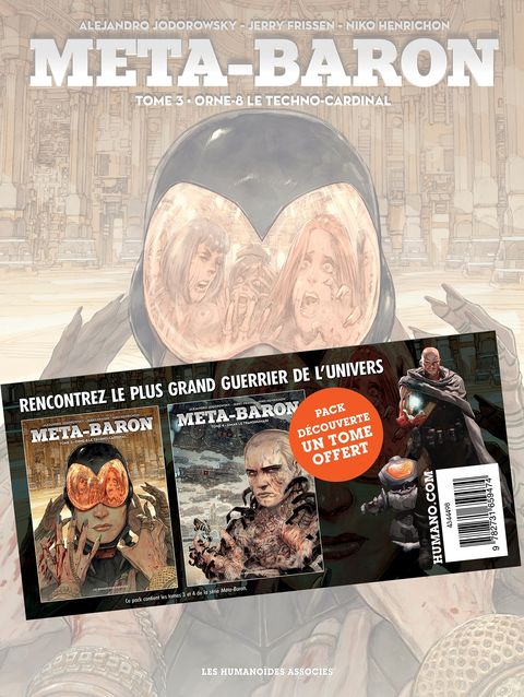 Couverture de l'album Orne-8 le Techno-Cardinal / Simak le Transhumain