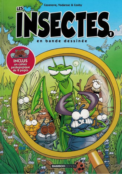 Couverture de l'album Les insectes en Bd