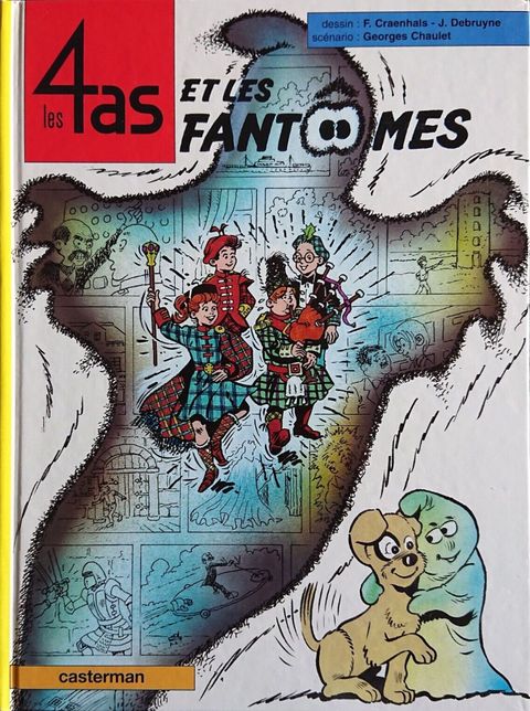 Couverture de l'album Les 4as et les Fantômes