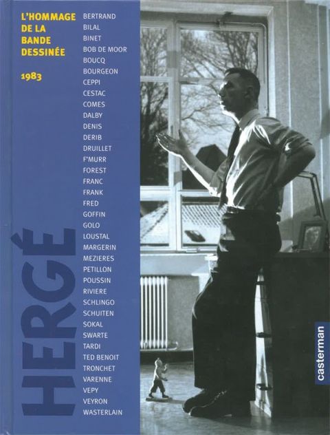 Couverture de l'album Spécial Hergé - L'hommage de la bande dessinée