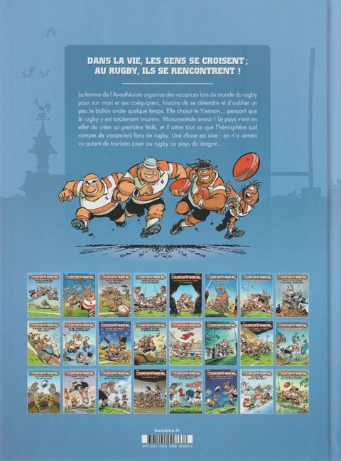 Aperçu de l'album Les Rugbymen tome 24 - On n'est pas les meilleurs, mais c'est pas les plus forts !