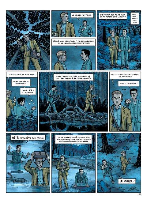 Aperçu de l'album Les Aventuriers de la Comète tome 1