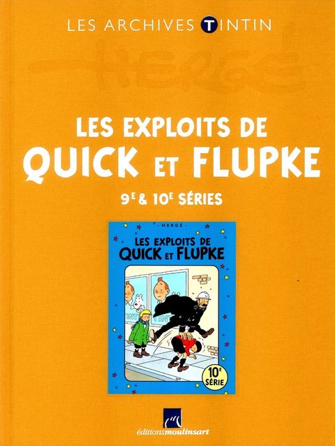 Couverture de l'album Les exploits de Quick et Flupke - 9e & 10e séries