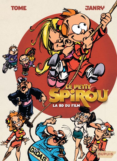 Couverture de l'album La BD du film "Le petit Spirou"