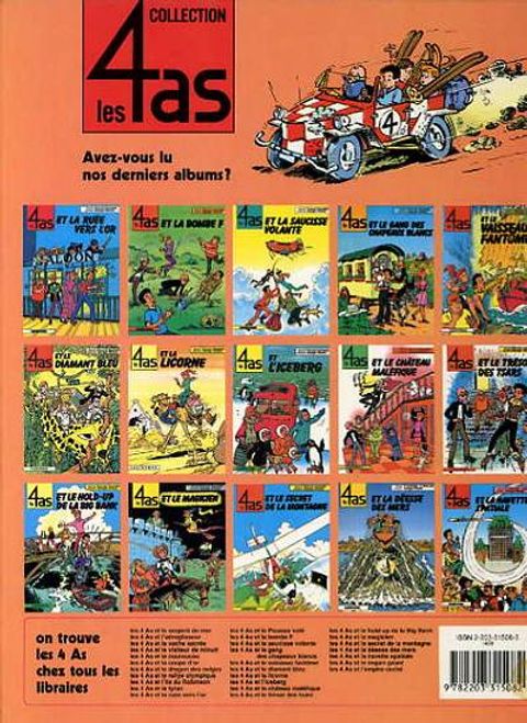 Aperçu de l'album Les 4 As tome 8 - Les 4as et le Rallye Olympique