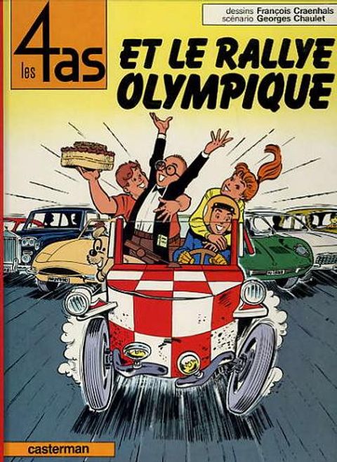 Couverture de l'album Les 4as et le Rallye Olympique