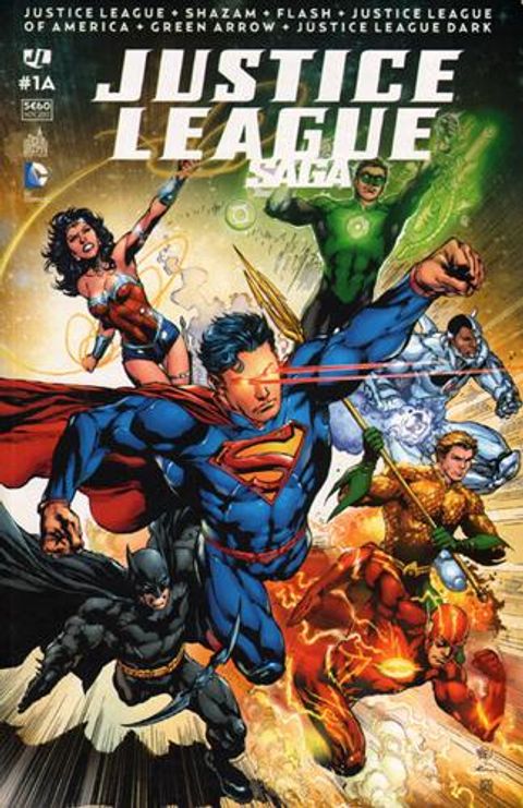 Couverture de l'album Justice League Saga