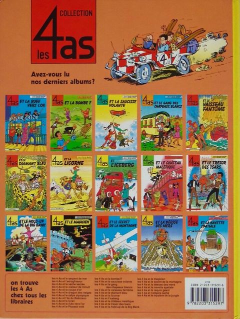 Aperçu de l'album Les 4 As tome 29 - Les 4as et le Mystère de la Jungle