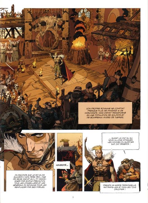 Aperçu de l'album Elias le Maudit tome 1 - Le Jeu des Corps Célestes