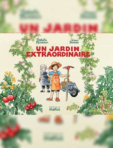 Couverture du premier album de la série Un jardin extraordinaire