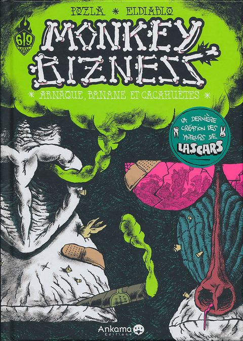 Couverture de l'album Arnaques, Bananes et Cacahuètes