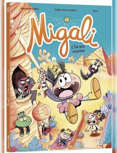 Couverture du premier album de la série Migali