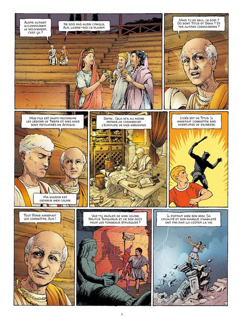 Aperçu de l'album Alix Senator tome 17 - Le Maître des masques