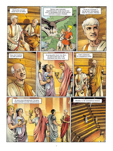 Aperçu de l'album Alix Senator tome 17 - Le Maître des masques