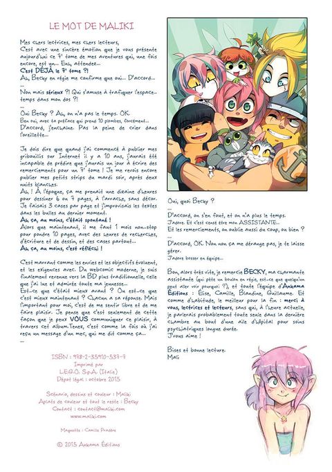 Aperçu de l'album Maliki tome 7 - Hanami