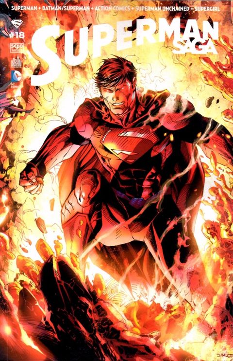 Couverture de l'album Superman Saga